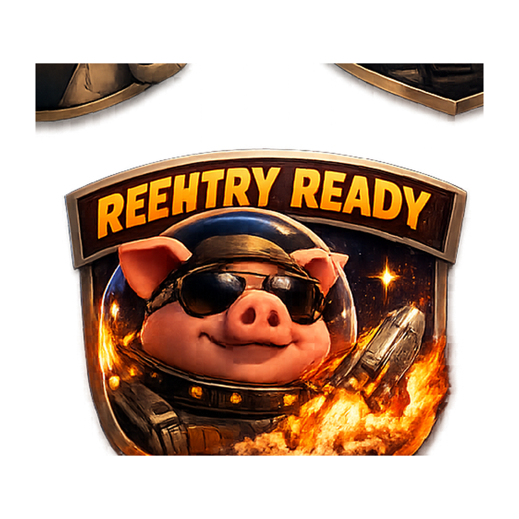 Reentry Ready mission badge